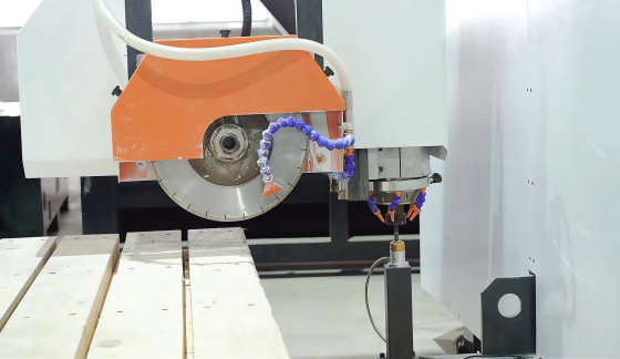 JCX 4+1 Axis Bridge Cutting Machine-7