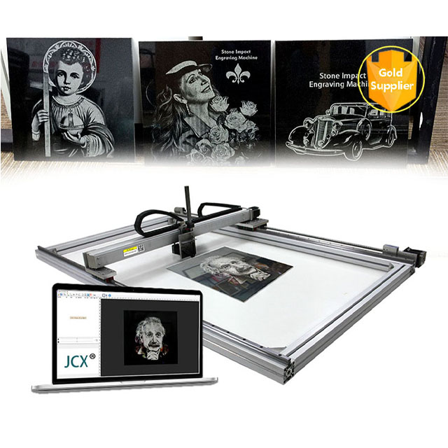Precision Stone Impact Engraving Machine