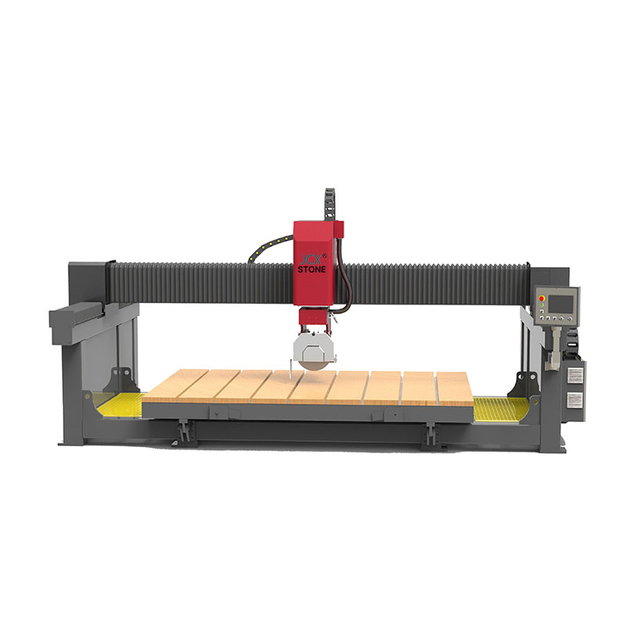 3 Axis Infrared Quartz Granite Marble CNC Milling And Cutting Bridge Saw Machine