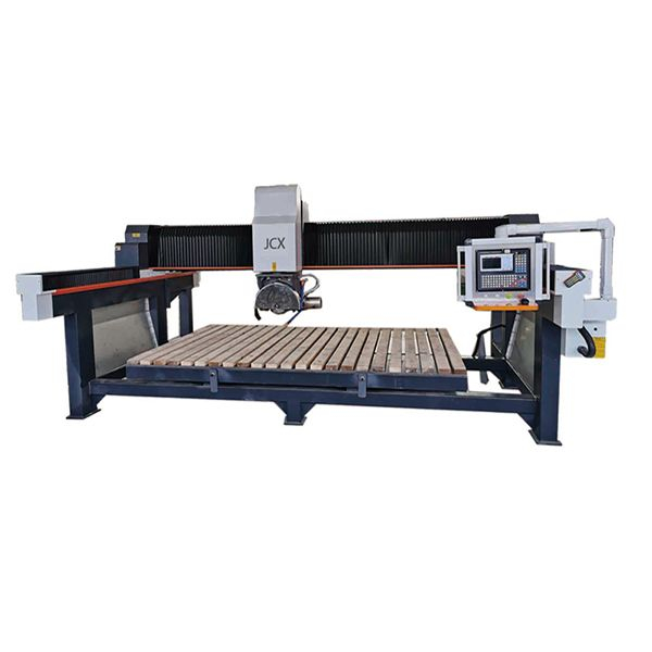 5 Axis Infrared Quartz Granite Marble CNC Milling And Cutting Bridge Saw Machine