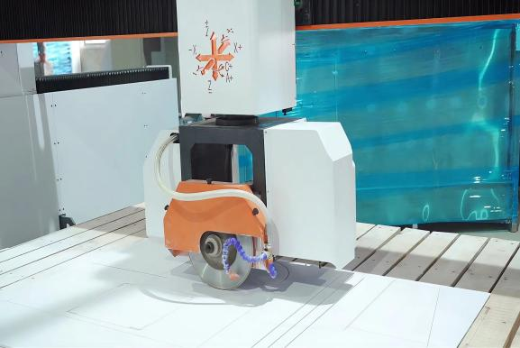 JCX 4+1 Axis Bridge Cutting Machine-9