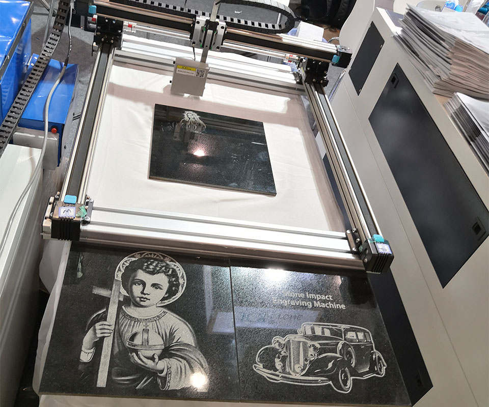 Affordable Stone Impact Engraving Machine