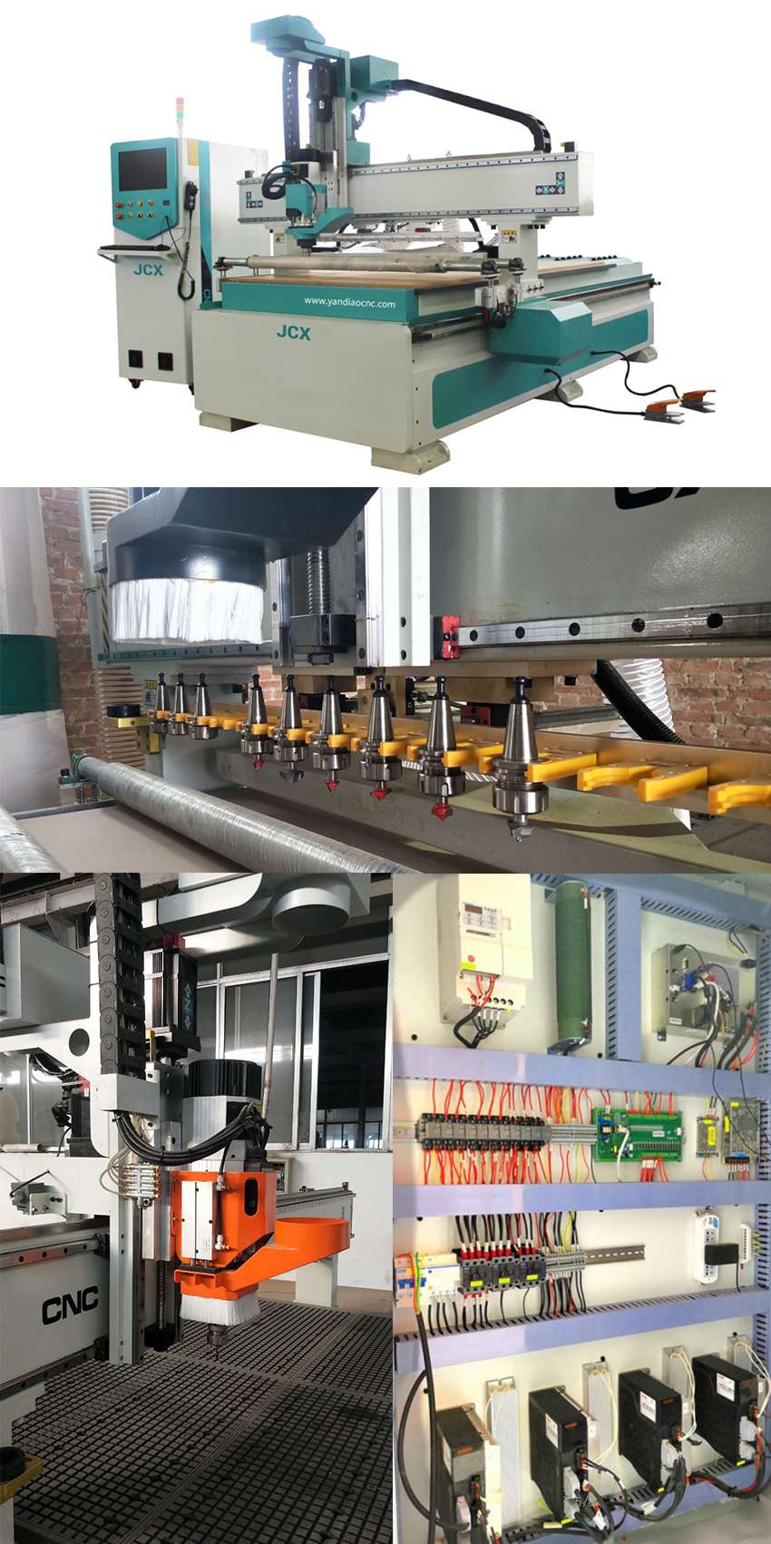 Factory Supply CNC Router Engraving Machine CNC 1325 1530 Router 3 Axes 4 Axis 220v 380v Wood Router Machine Price