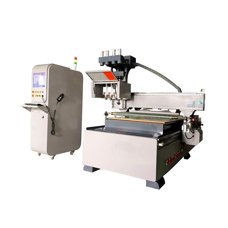 New design multi-function Cutting Engraving Milling Drilling making cabinet door machine 1325 4 tools cnc woodworking machine