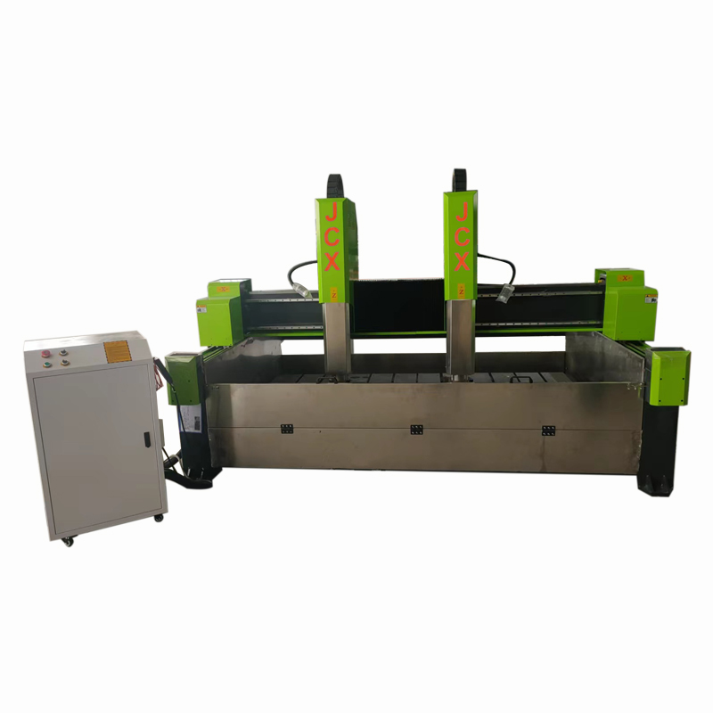 1825 2 Heads Stone CNC Engraving Machine